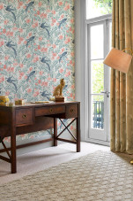 114895 Osterley Rosewood Wallpaper by Laura Ashley