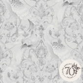 119868 Tregaron Silver Wallpaper by Laura Ashley