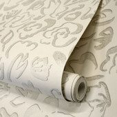 65334 Fiore Salt Sesame Wallpaper By Hohenberger Galerie
