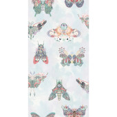 BMCF003/02D Butterfly Effect Pink Multi Wallpaper by Brand McKenzie BMCF003/02D Butterfly Effect Pink Multi Wallpaper by Brand McKenzie