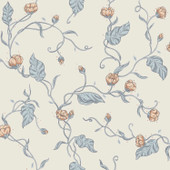 S10148 Elmire Huset I Solen Soft Blue Wallpaper By Sandberg S10148 Elmire Huset I Solen Soft Blue Wallpaper By Sandberg