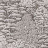 215716 ( DWOW215716 ) Woodland Toile Woodland Walk Wallpaper by Sanderson