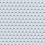 F1373/02 Fleur Studio G Northwood Denim Fabric by Clarke & Clarke