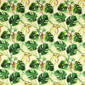 F1671/01 Monkey Business Outdoor Alfesco Indoor Outdoor Natural Fabric by Clarke & Clarke