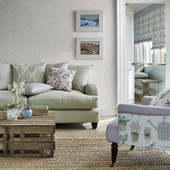 216372 Spring Leaves The Potting Room Wallpaper By Sanderson Home