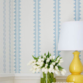 Agave Stripe Kismet Wallpaper by Thibaut Agave Stripe Kismet Wallpaper by Thibaut