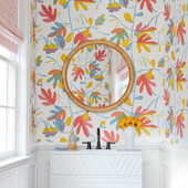 Matisse Leaf Kismet Wallpaper by Thibaut Matisse Leaf Kismet Wallpaper by Thibaut