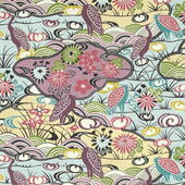 T13334 Heron Stream Pavilion Multi Wallpaper by Thibaut T13334 Heron Stream Pavilion Multi Wallpaper by Thibaut