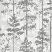 38765 Ronja Borosan Hem Grey Wallpaper by Borastapeter