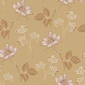 5502 Valborg Swedish Grace Sand Wallpaper by Borastapeter