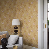 5502 Valborg Swedish Grace Sand Wallpaper by Borastapeter