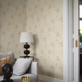 5504 Valborg Swedish Grace Beige Wallpaper by Borastapeter