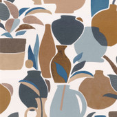 76210814 Vallauris Terra Rossa Wallpaper by Casamance