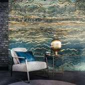 75064090 Azurite Panoramas 2 Wallpanel by Casamance