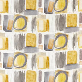 120808 Kanjiro Atelier Ochre Charcoal Stone Fabric by Harlequin 120808 Kanjiro Atelier Ochre Charcoal Stone Fabric by Harlequin