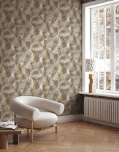 36320 Artistry Charcoal / Bronze Wallpaper by Holden Decor