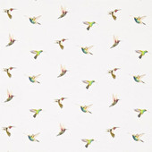 120350 Amazilia Flamingo Papaya Apple Fabric by Harlequin