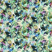 121008 Dance of Adornment Wilderness Nectar Pomegranate Harlequin Fabric 121008 Dance of Adornment Wilderness Nectar Pomegranate Harlequin Fabric