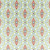 133894 Ixora Colour 2 Sky Cascade Vermillion Harlequin Fabric