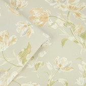 122769 Gosford Sage Green Wallpaper by Laura Ashley