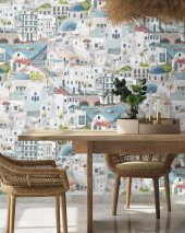 BMPP004/08D The Mediterranean Wallpaper by Brand McKenzie BMPP004/08D The Mediterranean Wallpaper by Brand McKenzie