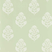 W0199/06 Standen Secret Garden Sage Wallpaper by Clarke & Clarke