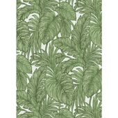 5410-07 Botanical Hacienda Leaf Green Wallpaper By Erismann 5410-07 Botanical Hacienda Leaf Green Wallpaper By Erismann