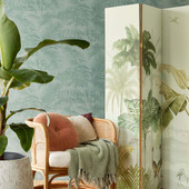 Oasis Palm Oasis Wallpaper by Eijffinger