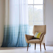 130955 Tranquil Sheers 1 Sky/Chalk Harlequin Fabric 130955 Tranquil Sheers 1 Sky/Chalk Harlequin Fabric