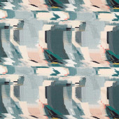 132793 Perspective Reflect Emerald/Peony Harlequin Fabric 132793 Perspective Reflect Emerald/Peony Harlequin Fabric