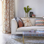 Axal Reflect Fabric by Harlequin Axal Reflect Fabric by Harlequin