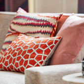 133003 Cubica Momentum 12 Cayenne Fabric by Harlequin 133003 Cubica Momentum 12 Cayenne Fabric by Harlequin