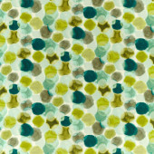 120845 Selenic Momentum 12 Chartreuse / Topaz Fabric by Harlequin