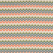 132767 Minouri Momentum 10 Teal / Mandarin / Lichen Fabric by Harlequin