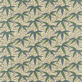 226710 Bamboo Compilation Thyme/Artichoke Fabric by Morris & Co 226710 Bamboo Compilation Thyme/Artichoke Fabric by Morris & Co
