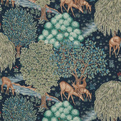 226709 The Brook Compilation Tapestry Blue Fabric by Morris & Co 226709 The Brook Compilation Tapestry Blue Fabric by Morris & Co