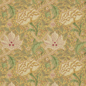 DMI1W6102 Windrush Morris & Friends Gold and Thyme Wallpaper by Morris & Co DMI1W6102 Windrush Morris & Friends Gold and Thyme Wallpaper by Morris & Co