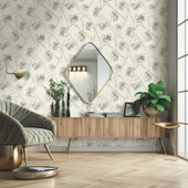 M95673 Sofia Sprig Silver Vymura Wallpaper by Fine Decor M95673 Sofia Sprig Silver Vymura Wallpaper by Fine Decor