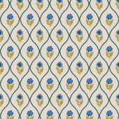 120876 Trellis Floral Creme Gold Wallpaper by Joules 120876 Trellis Floral Creme Gold Wallpaper by Joules