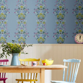 118577 Perfect Pollinators Haze Blue Wallpaper by Joules 118577 Perfect Pollinators Haze Blue Wallpaper by Joules