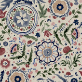 120882 Festival Flowers Antique White Wallpaper by Joules 120882 Festival Flowers Antique White Wallpaper by Joules