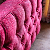 132844 Lineate Momentum 9 Cerise Fabric by Harlequin