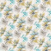 132240 Aucuba Momentum 8 Teal / Zest Fabric by Harlequin 132240 Aucuba Momentum 8 Teal / Zest Fabric by Harlequin