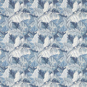 227115 Acanthus Outdoor-Performance Indigo Fabric by Morris & Co 227115 Acanthus Outdoor-Performance Indigo Fabric by Morris & Co