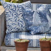 227115 Acanthus Outdoor-Performance Indigo Fabric by Morris & Co 227115 Acanthus Outdoor-Performance Indigo Fabric by Morris & Co