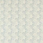 227102 Marigold Outdoor-Performance Mineral Blue Fabric by Morris & Co