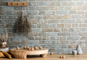 58410 Grey Brick Wallpaper Industrial Effects By Galerie