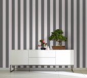 82259 Charcoal Stripe Wallpaper Industrial Effects By Galerie 82259 Charcoal Stripe Wallpaper Industrial Effects By Galerie