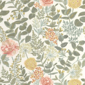 SOLI200314242 Garden Flowers Soliflore Wallpaper by Casadeco SOLI200314242 Garden Flowers Soliflore Wallpaper by Casadeco