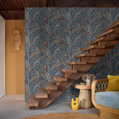 76310712 Talavera Casa Azul Wallpaper by Casamance